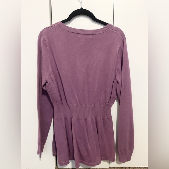 Allegra K. Peplum Cardigan - Picture 3 of 6